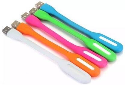 SEAHAVEN Mini Flexible USB Led Lamp Portable Keyboard USB Light for Laptop,Desktop SmartBuy (Pack of 5) Flexible, Portable USB Led Light Led Light