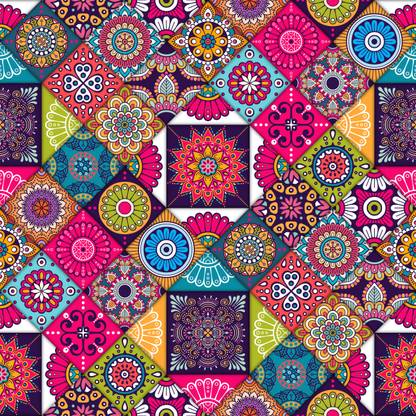 Print Panda Decorative Multicolor Wallpaper