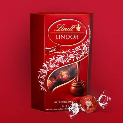 LINDT Lindor Exotic Swiss Milk Chocolate (IMPORTED) Truffles