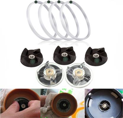 QEMIQ ® -"Magic Bullet"-Silicone Gasket 4U + Motor COUPLER 2U + Jar coupler 3U- Mixer Jar Gasket
