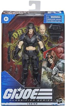 Hasbro G I Joe Classified Series ZARTAN Action Figure 6 Inch Accessorie 23 RARE COLLECT