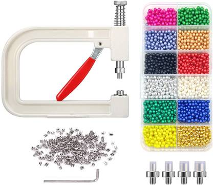 jasol Beads Punching Machine Pearl Setting Machine with beads & revit