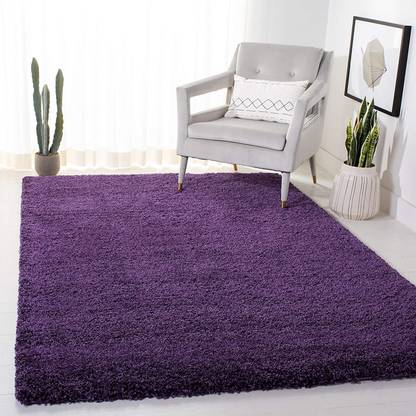 Shag Weaving 2 ft  X 4 ft Polyester Carpet