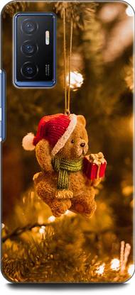 WallCraft Back Cover for Vivo V23e 5G, V2126 TEDDY, TEDDY BEAR, LOVE, HEART, ROSE, RED ROSE