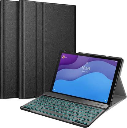 Proelite Bluetooth Keyboard case for Lenovo Tab M10 HD 2nd Gen TB-X306X /TB-X306F Bluetooth Standard Tablet Keyboard Compatible with Desktop, Laptop, Mac