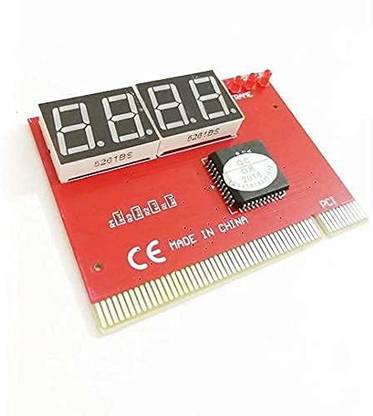 TECHGEAR PC Analyzer LED 4Digit Analysis Diagnostic Tester PC Analyzer Motherboard Tester 3.1 Mbps Data Card ,Calls not Supported
