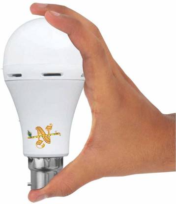 NEW INDIA LIGHTING RECHARGEABLE LED BULB LIGHT || INVERTER BULB || ACDC-01 4 hrs Bulb Emergency Light