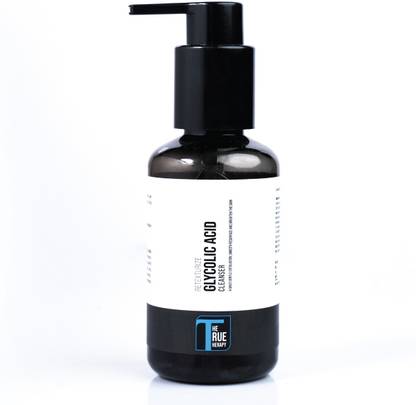 The True Therapy Skin Retexturize 3.8% Glycolic Acid & 5.0% Lactic Acid Exfoliating Non-Drying Skin Whitening Face Cleanser for Bumpy & Rough Skin Texture, Anti-Wrinkles, Skin Brightening Face Wash