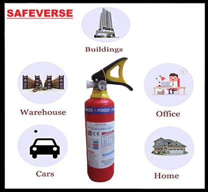 SAFEVERSE FIRE EXTINGUISHER 2KG Fire Extinguisher Mount