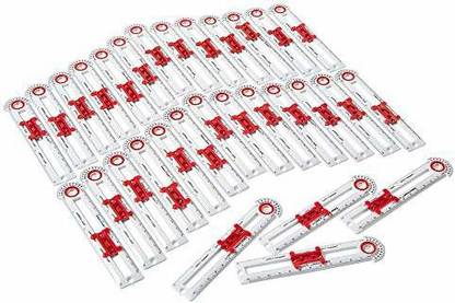 hand2mind Safe-T Compass, Bullseye Compass, Compass for Geometry, Compass Drawing Tool, Dy