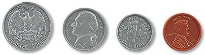 hand2mind - 875-49 Play Coins, Set of 49