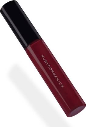 Ruby's Organics Red Lip Gloss, Hydrating, Lip Tint, 100% Natural, Sangria,