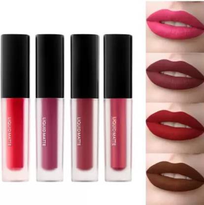 Jolli Huda Beauty Forever Matte Liquid Lipstick Sensational (Set Of 4 )