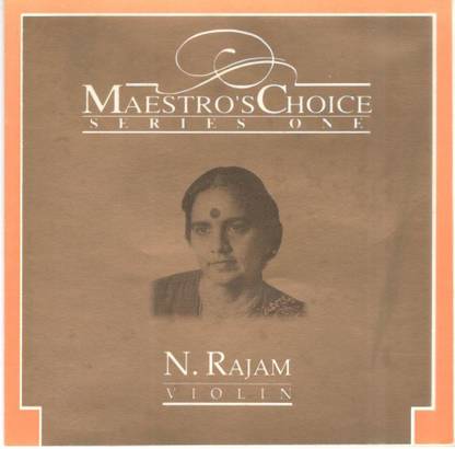 Maestro's Choice N. Rajam Violin Series One Audio CD Standard Edition