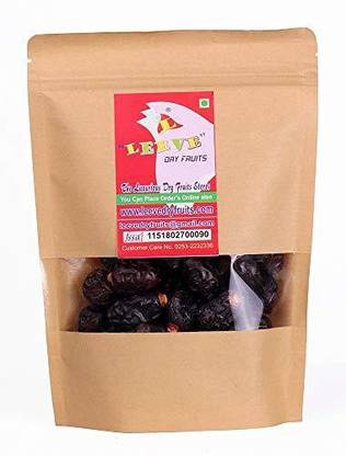Leeve Dry fruits Black Qatar Wet Dates 400 gm Dates