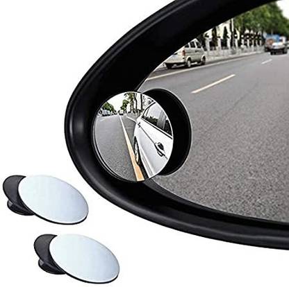Bhagat Blind Spot mirror 2" Round HD Glass Cars/Trucks/Vans Pack of 2 mirror Rearview Radar Mirror