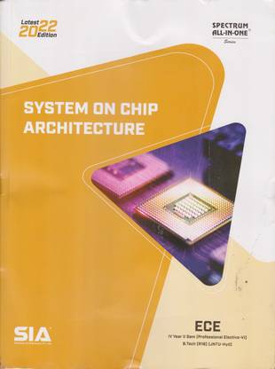 System On Chip Architecture B.Tech IV-Year II-Sem (ECE) R18 [Professional Elective-VI] JNTU-Hyderabad Latest 2022 Edition