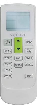 NixGlobal 225 AC Remote Compatible with WHIRLPOOL AC Remote Controller