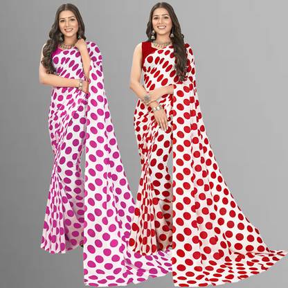 Printed Daily Wear Georgette Saree
