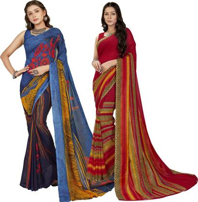 Printed Daily Wear Georgette Saree