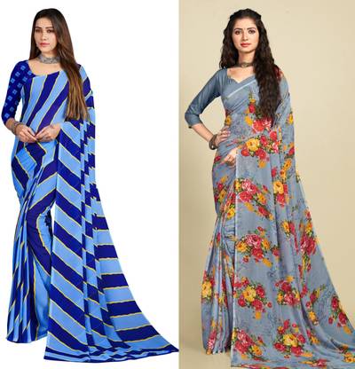 Printed Daily Wear Georgette Saree