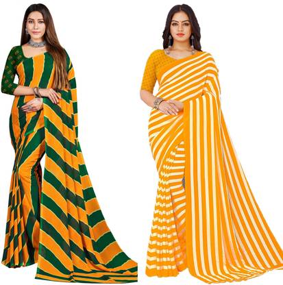 Printed Daily Wear Georgette Saree