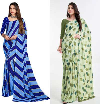 Printed Daily Wear Georgette Saree
