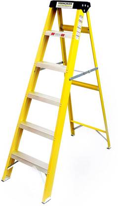 YOUNGMAN ALUMINIUM LADDER 5 STEP FOR HOME FRP Ladder
