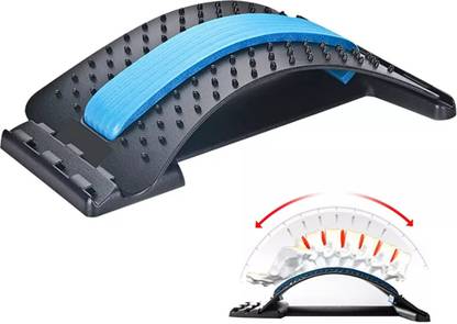 eTrack Lower and Upper Back Pain Relief, Multi-Level Lumbar Supporter Back / Lumbar Support