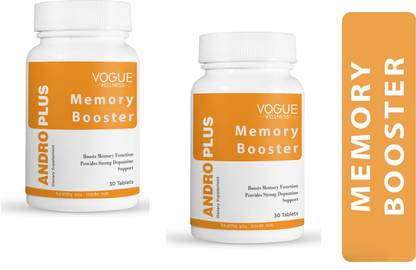 Vogue Wellness Andro Plus Brain Booster Supplement Brain Tonic Pack Of 2