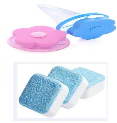 HemCorp Combo of Floating Net Filter& Descaling Tablet Washing machines Front Top Load Detergent Bar