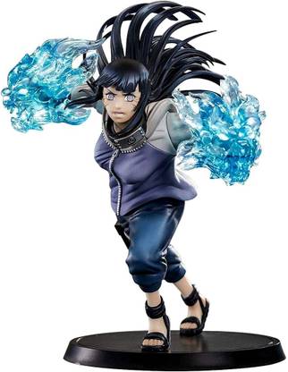 Trunkin Naruto Anime Hinata Hyuga Action Figure Attacking Mode Chakra Hands