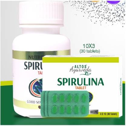 ALTOS Spirulina Tablet (90 Tablets)
