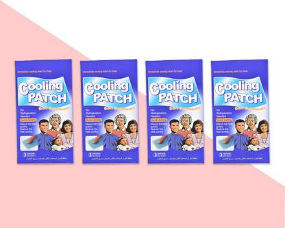 The Little Lookers Cooling Gel Patch Sheets for Headache, Fever for Babies (4x Set of 3) Baby Thermometer