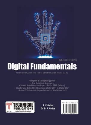 Digital Fundamentals for GTU 18 Course (III - CSE - 3130704) & GTU 20 Course (CSE(Artificial Intelligence & Machine Learning - 3130704))