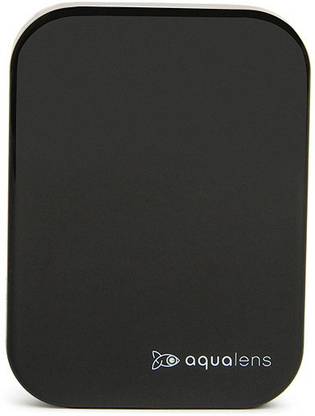 Aqualens Lens Case for Travel with Mirror, Tweezer, Applicator & Lens Box (Black)-K1712