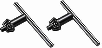 ADAWAT 2 pcs Drill chuck wrench All steel drill collet wrench drill collet key tools machine ball head tools 13MM