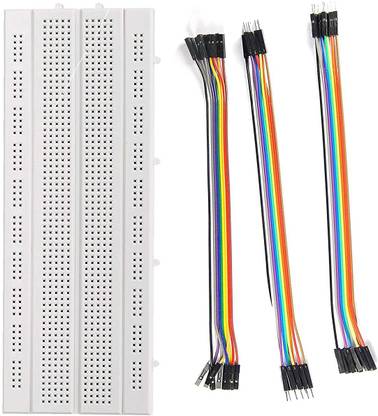 dijon Breadboard 840 point with jumper wires Set(10+10+10) Electronic Components Electronic Hobby Kit