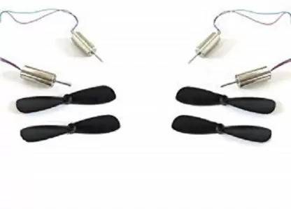 SSV CARE DC Micro Coreless Motor Propeller High-Speed Mini Drones 4 Motors + 4 Propellers Motor Control Electronic Hobby Kit