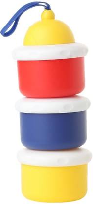 GUCHIGU 3-layer milk powder container for Baby - BPA free, Leak proof food storage box  - plastic
