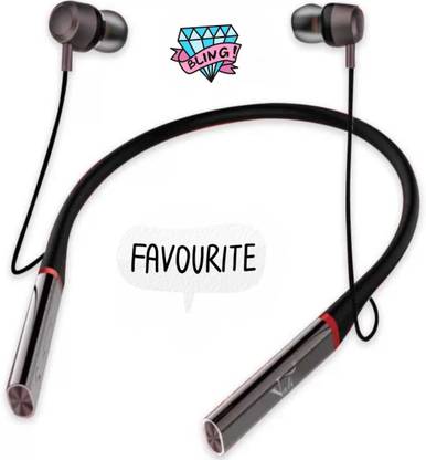 vinimox v-41c extra bass wireless neckband high bass super sound Bluetooth Gaming