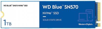 WD Blue™ SN570 1 TB Desktop Internal Solid State Drive (SSD) (1TB M.2 NVMe)