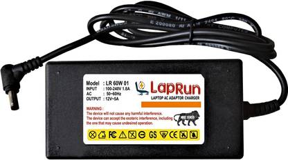 LAPRUN Power Supply Adapter for Benq LCD LED Monitor FP731 of 12v 5a Watts 60 W Adapter