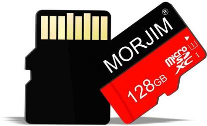 morjim MicroSDXC Class 10 120Mbps Memory card 128 GB MicroSDXC Class 10 120 MB/s  Memory Card Compatible with Tablet, Mobile