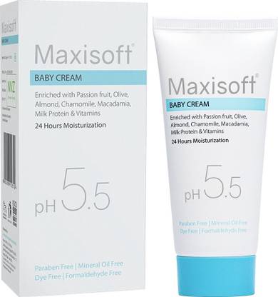Maxisoft Baby Cream 50 gm | With Calendula & Milk Protein | Paraben Free