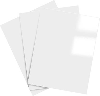 KRASHTIC A3 Size Ivory Sheet Pack of 20 For School and Assignment Work Plain A3 300 gsm Drawing Paper