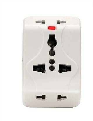 HALONIX XTEND MINI One 3 Pin & Two 2 Pin Universal Multi plug Plug Pin