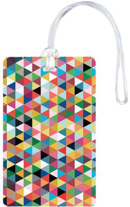 woopme Abstract Pattern TAG-113 Luggage Tag