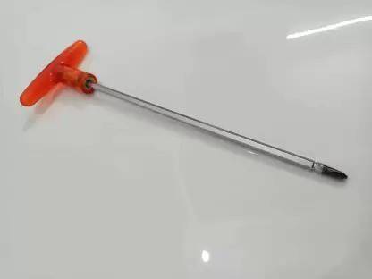paliwalcreation 2-in-1 T-DRIVER Reversible Screwdriver (250mm x 6mm) Long Handle Screwdriver Long Handle Screwdriver