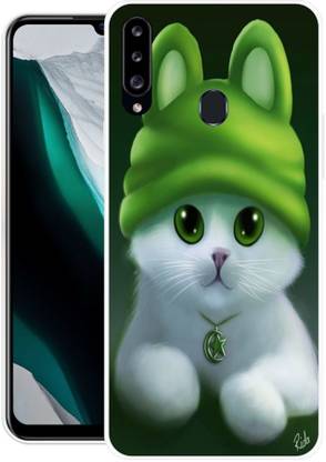 BAILAN Samsung Galaxy A20s Silicon Back Cover